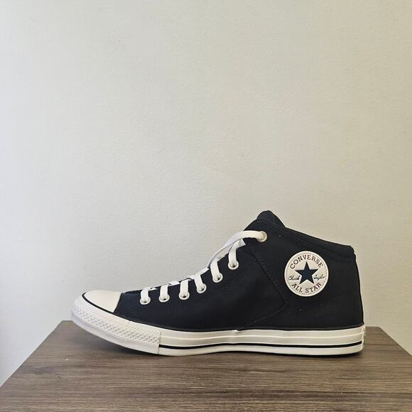 Converse Unisex CTAS High Street Hi Tops Men's Size 11.5 Black 151041F NWT - Picture 7 of 9